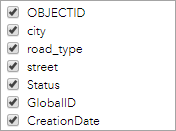 Field visibility Field visibility